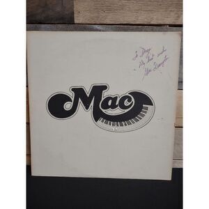 VTG Autographed Mac Frampton Self Titled Vinyl Triumvirate Records 1310